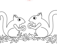 NUK colouring page