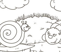 NUK colouring page