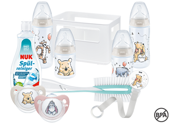 NUK Disney Winnie Puuh Set mit Temperature Control