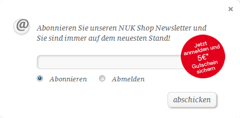 Bei Anmeldung erhalten Sie einen 5-Euro-Gutschein für nächsten Einkauf im Onlineshop