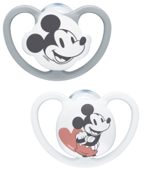 NUK Disney Mickey Mouse Space Silikon-Schnuller